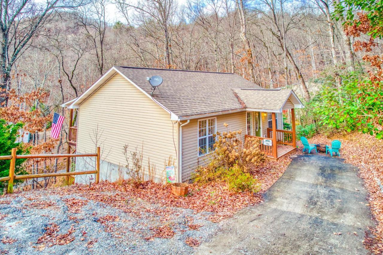 Trimont Mountain Cottage Franklin Exterior foto
