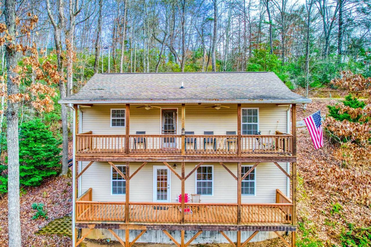 Trimont Mountain Cottage Franklin Exterior foto